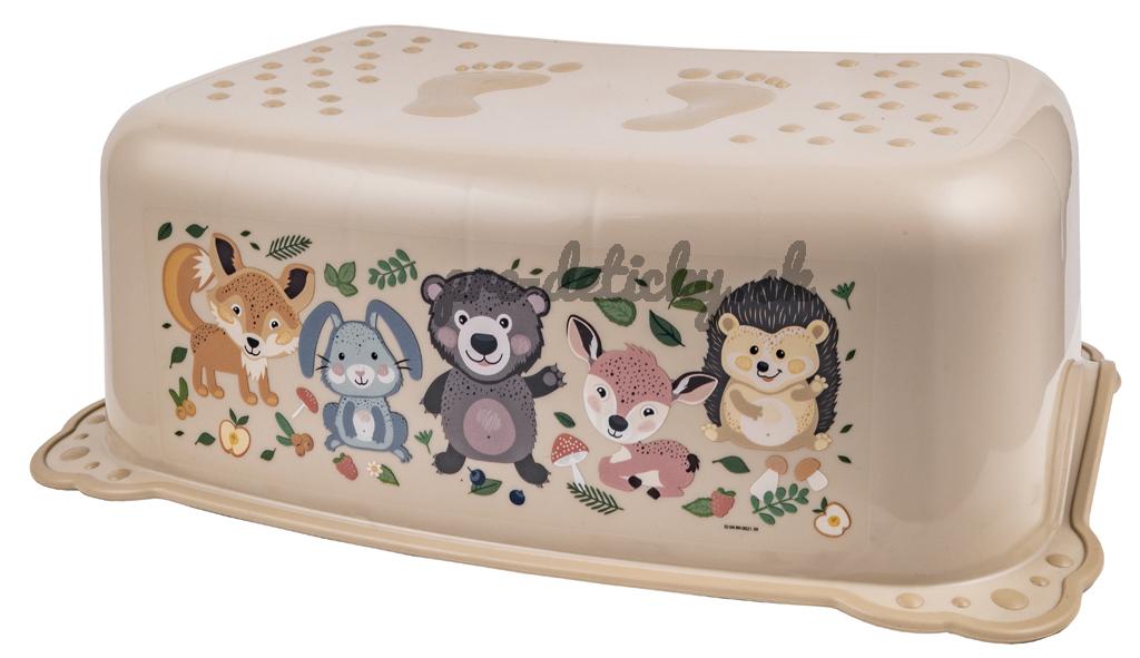 MALTEX Stupienok protišmykový The Nature Buddies Líška Beige
