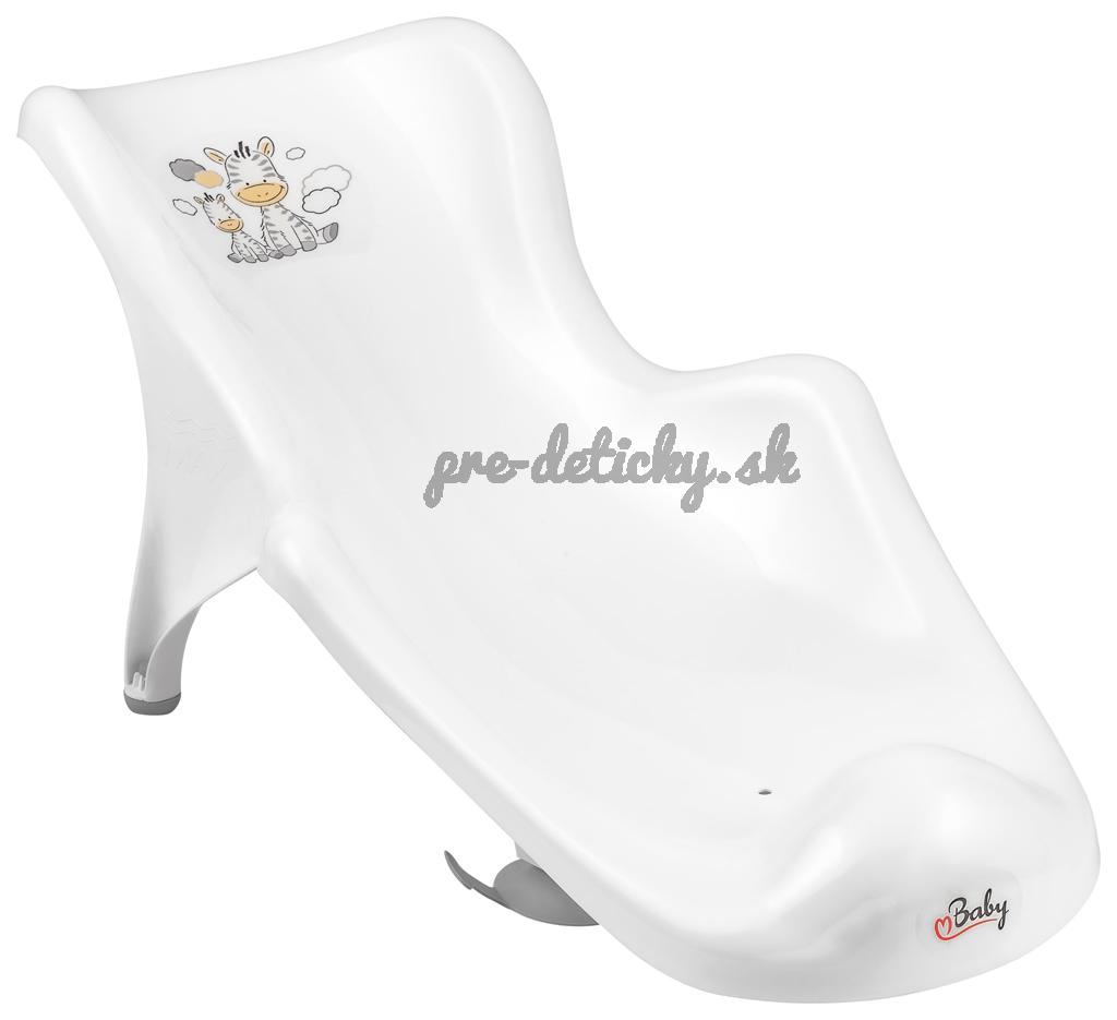MALTEX Lehátko do vane Zebra White