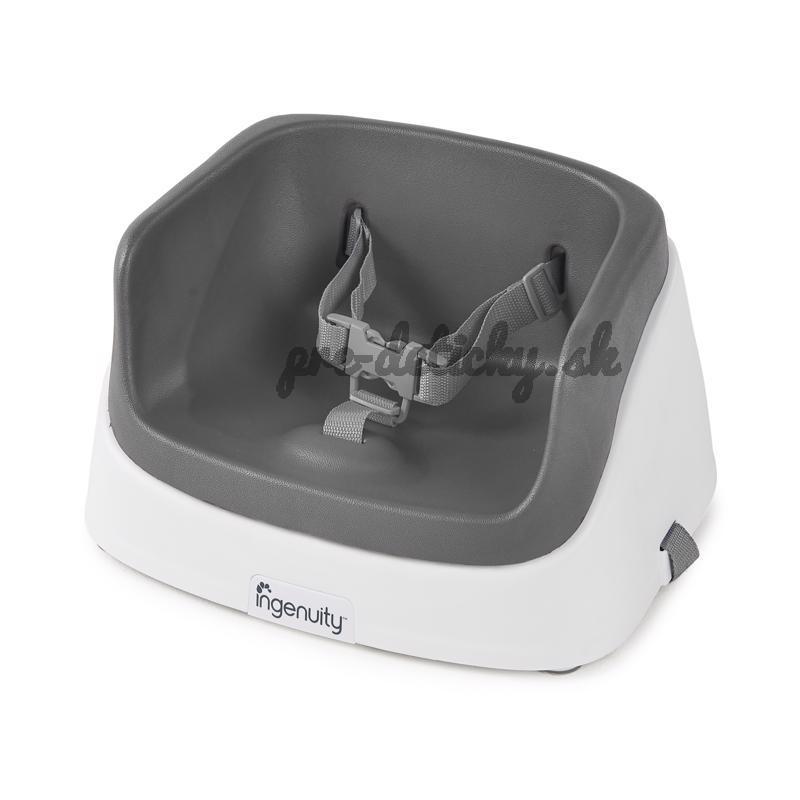 INGENUITY Jedálenská stolička na stoličku SmartClean Toddler - Slate 2 r+ do 15 kg