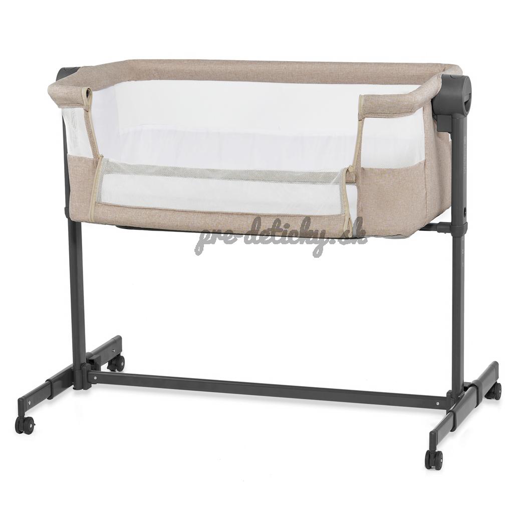 KINDERKRAFT Postieľka detská polohovateľná Nestee Up2 Beige