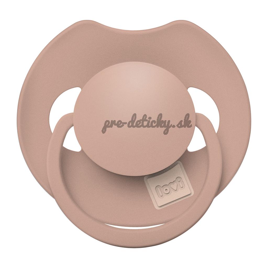 LOVI Cumlík silikónový dynamický Prime 0-6m 1ks Blush