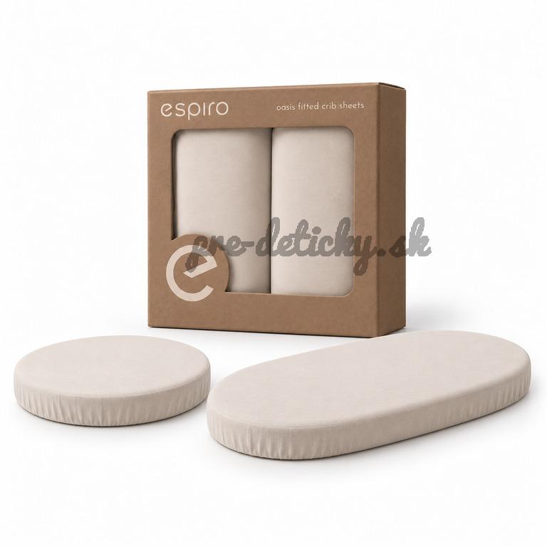Espiro Oasis prestieradlá do postieľky 2ks