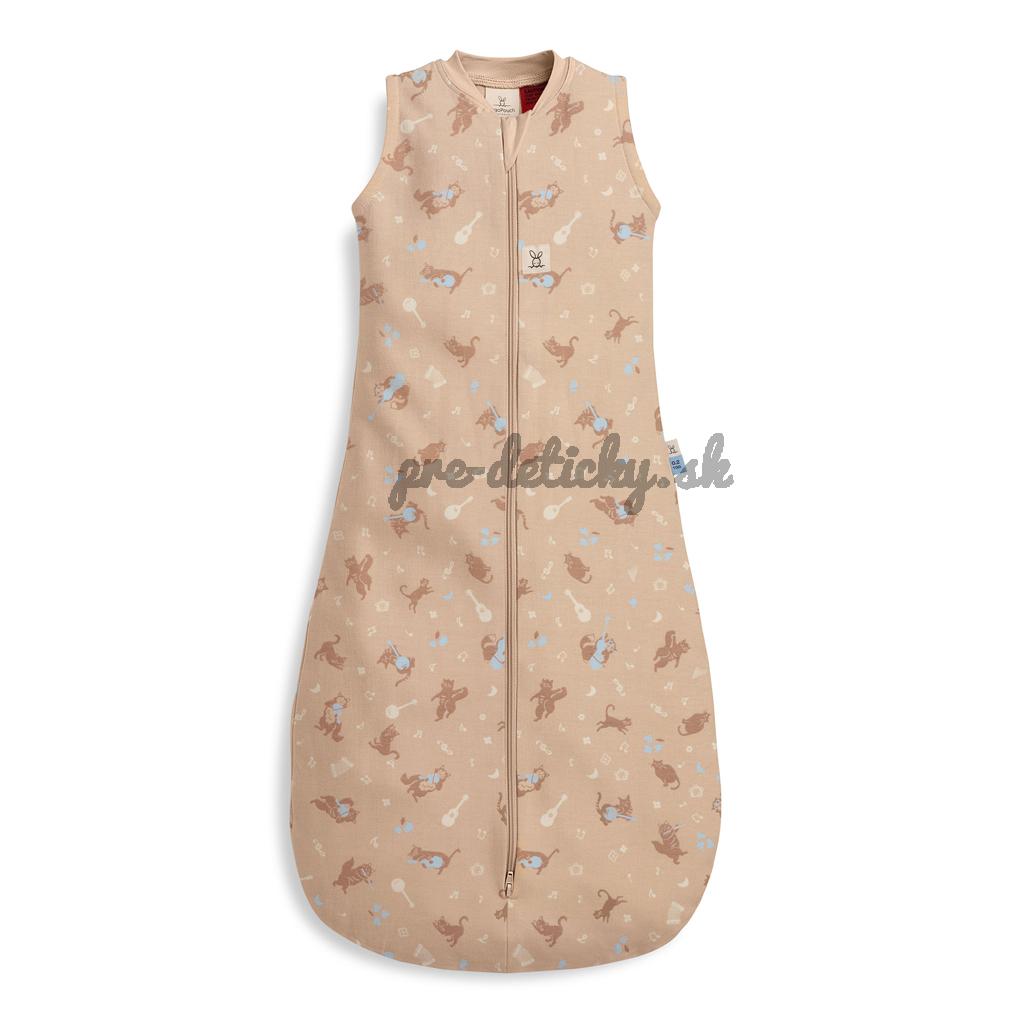 ERGOPOUCH Vak na spanie organická bavlna Jersey Melody 8-24m, 8-14kg, 0,2tog
