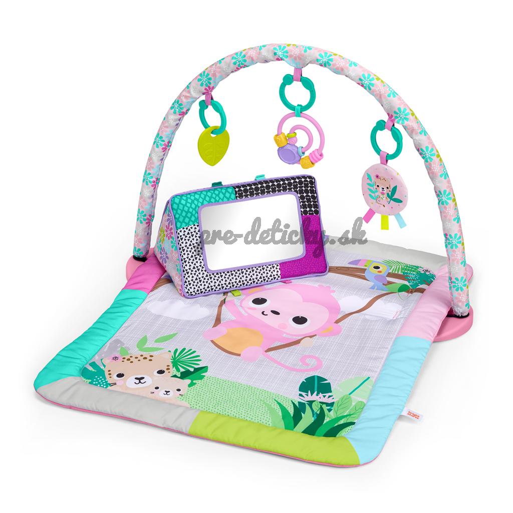 BRIGHT STARTS Deka na hranie pre rozvoj motoriky a zmyslov Treetop Bloom™, 0m+