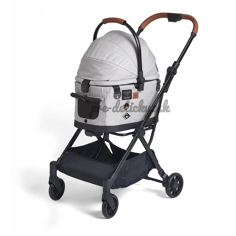 FIKAGO Kočík pre mačky / psov Flytta Plus Grey Husky