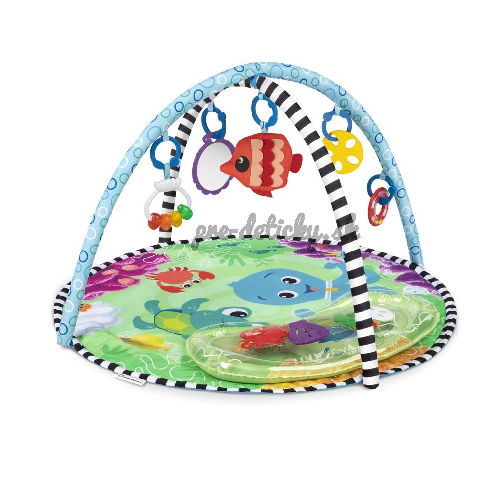 BABY EINSTEIN Deka na hranie 2v1 s vodnou podložkou Sea Floor Explorers™ 0m+