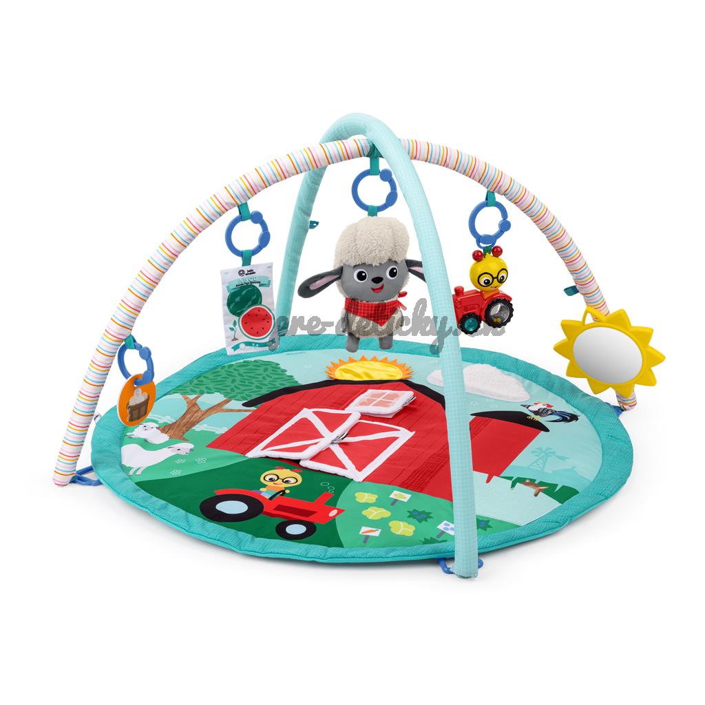 BABY EINSTEIN Deka na hranie pre rozvoj motoriky a zmyslov Happy Harvest™ Touch & Feel, 0m+