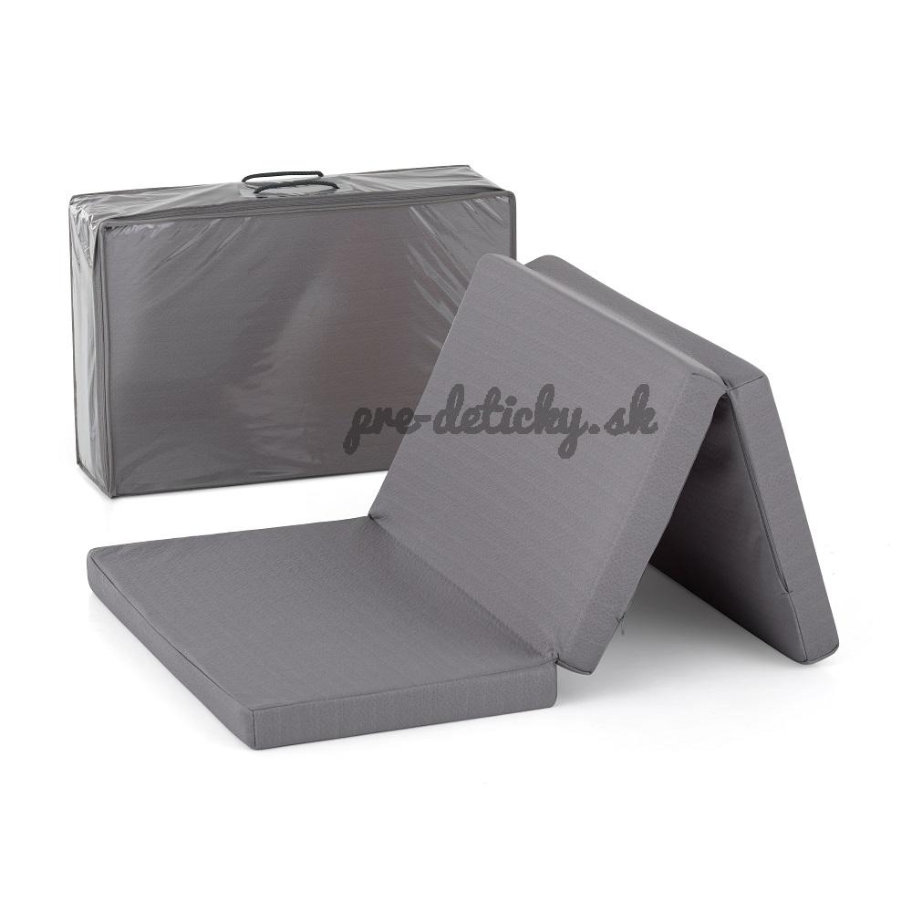 PETITE&MARS Matrac cestovný skladací Foldie Grey