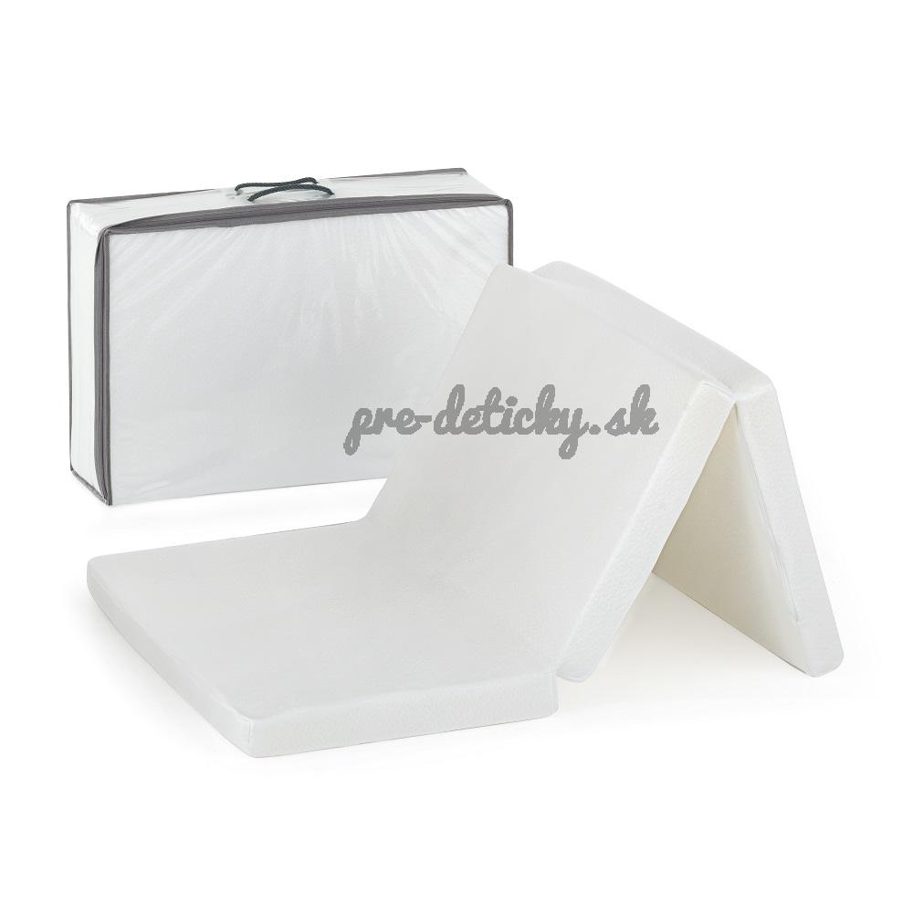 PETITE&MARS Matrac cestovný skladací Foldie White