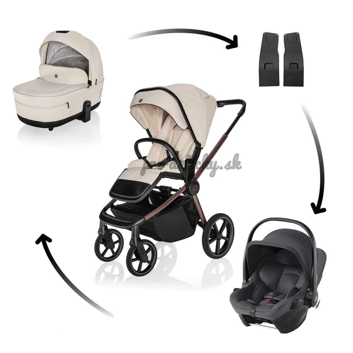 Zopa Move Cross 5X + autosedačka Baby-Safe Core