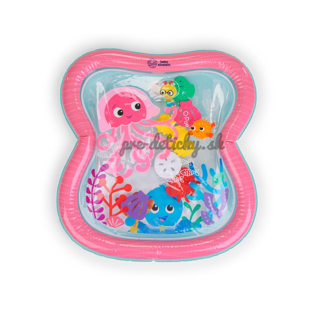 BABY EINSTEIN Podložka vodná pre rozvoj motoriky Jiggling Janet™ Tummy Time, 0m+