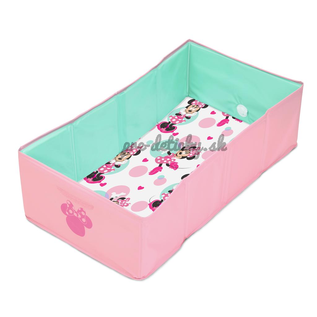 BRIGHT STARTS Vanička na cesty skladacia Minnie Mouse™ TuckAway™, 12m+