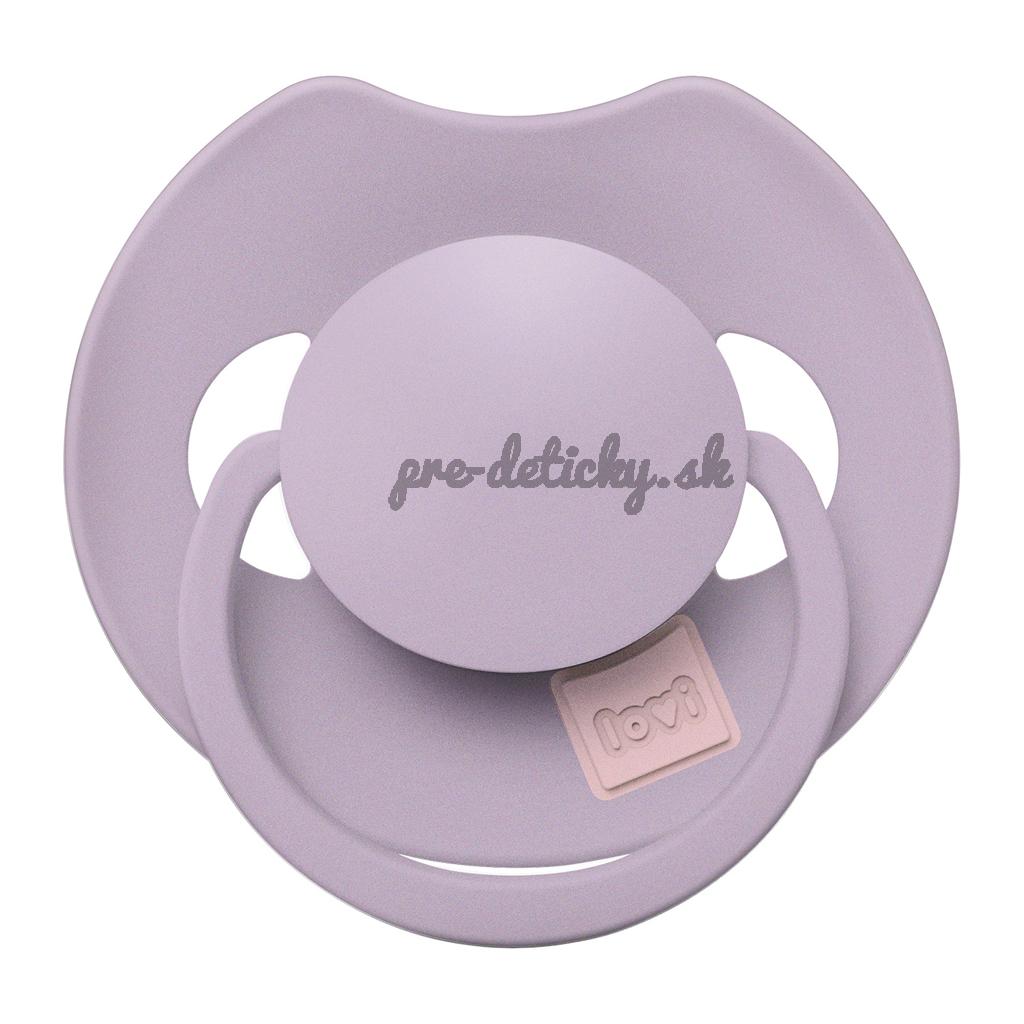 LOVI Cumlík silikónový dynamický Prime 0-6m 1ks Violet