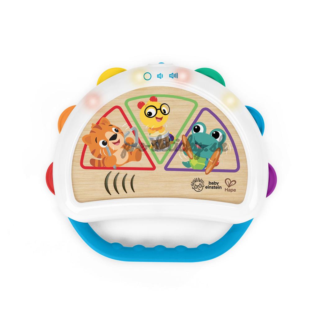 BABY EINSTEIN Hračka hudobná tamburína Tap & Shake™ Magic Touch™ HAPE 6m+