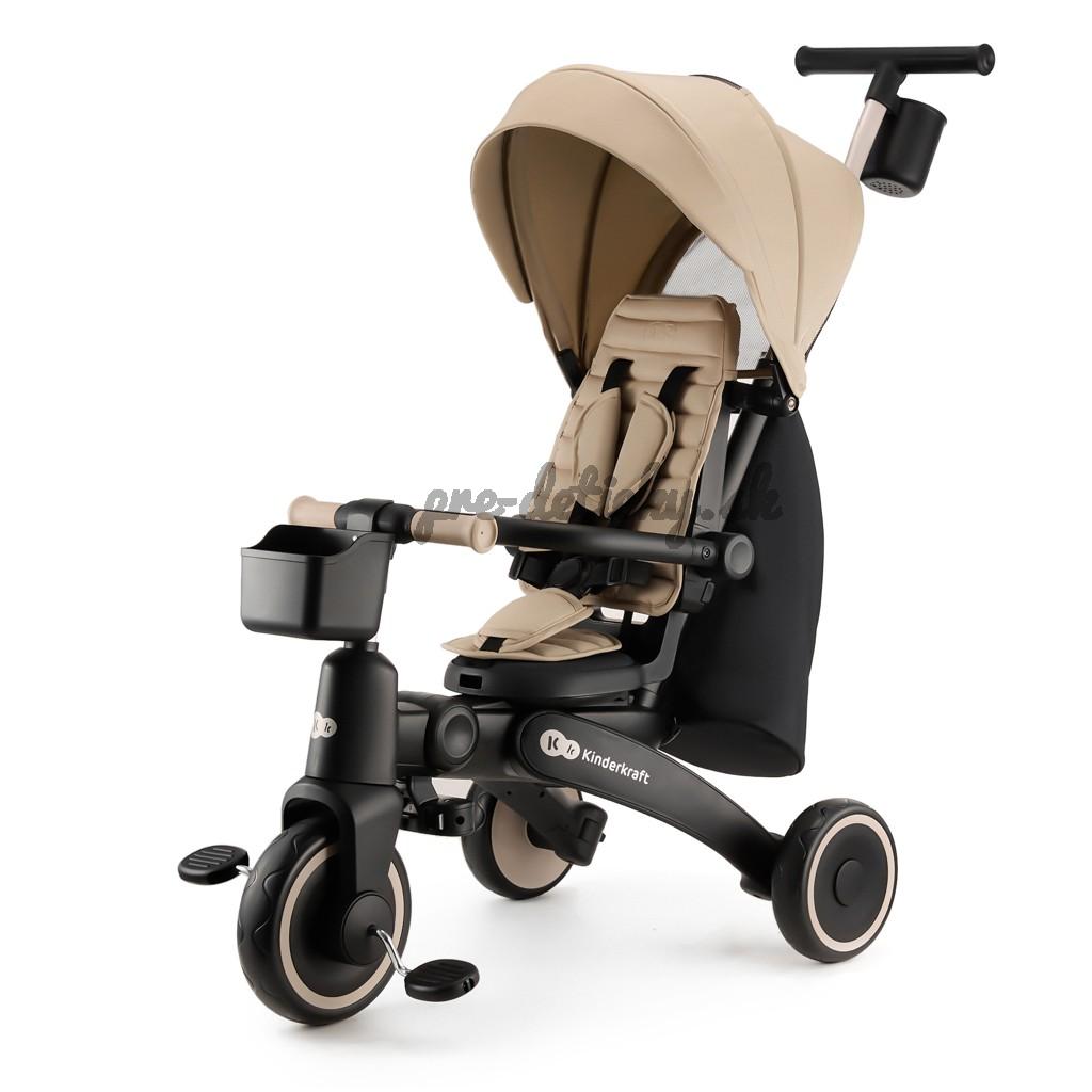 KINDERKRAFT Detská trojkolka Jazz 2 Beige