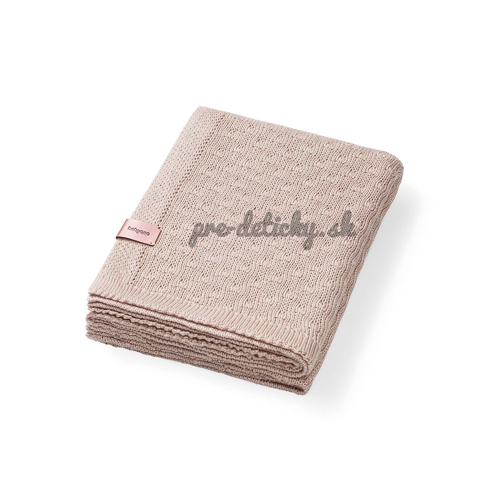 BABYONO Deka pletená bambusová Beige
