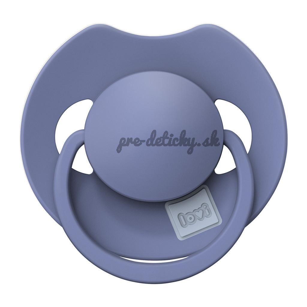 LOVI Cumlík silikónový dynamický Prime 0-6m 1ks Blue