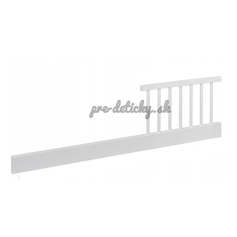 PETITE&MARS Bočnica k drevenej postieľke univerzálna Side White Wood