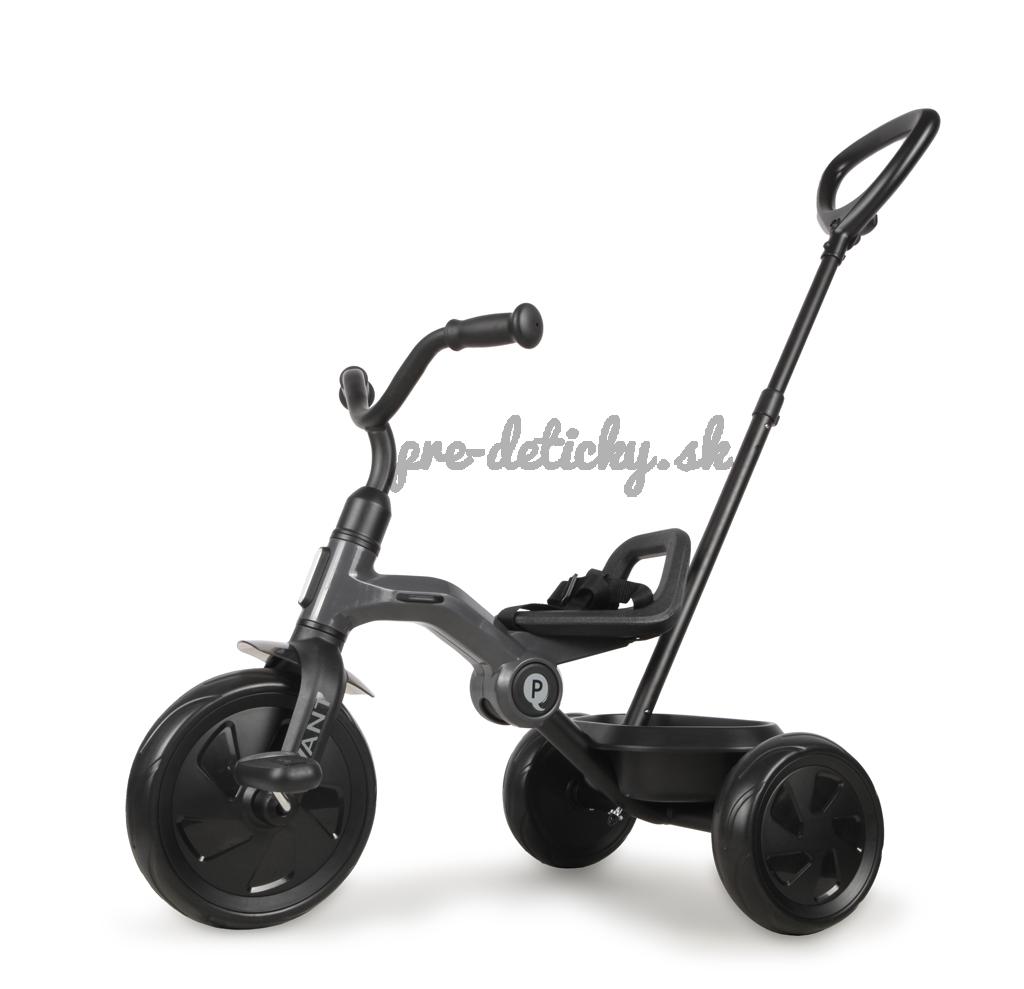 QPLAY Trojkolka Ant Plus Dark Grey, vek 2-6 rokov
