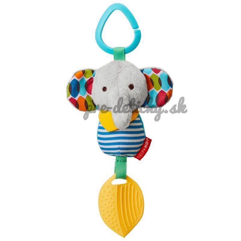 SKIP HOP Hračka na C krúžku Bandana Buddies Malý slon 0m+